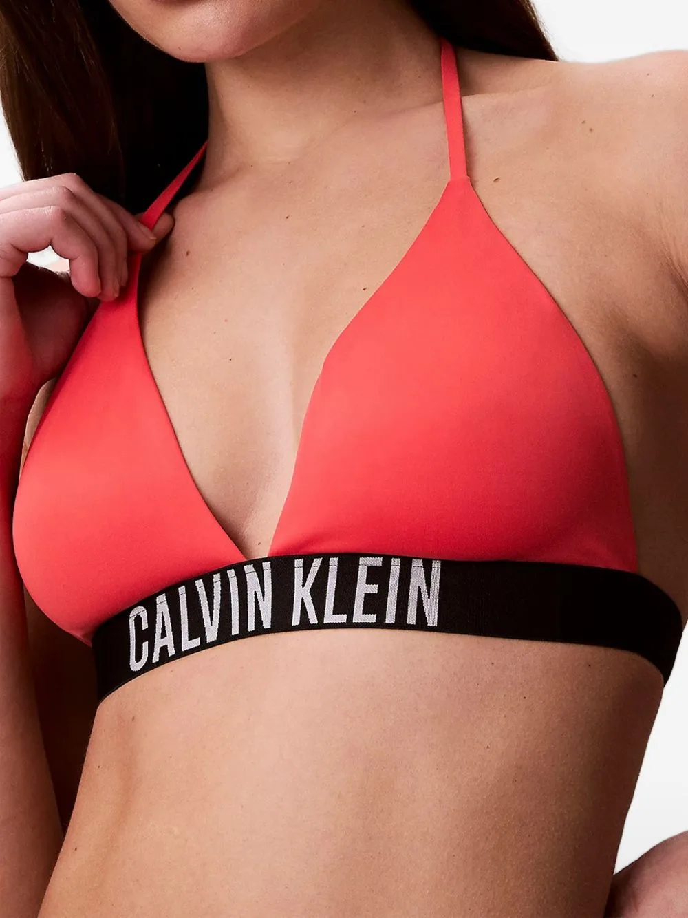 Tie Bikini Top by Calvin Klein