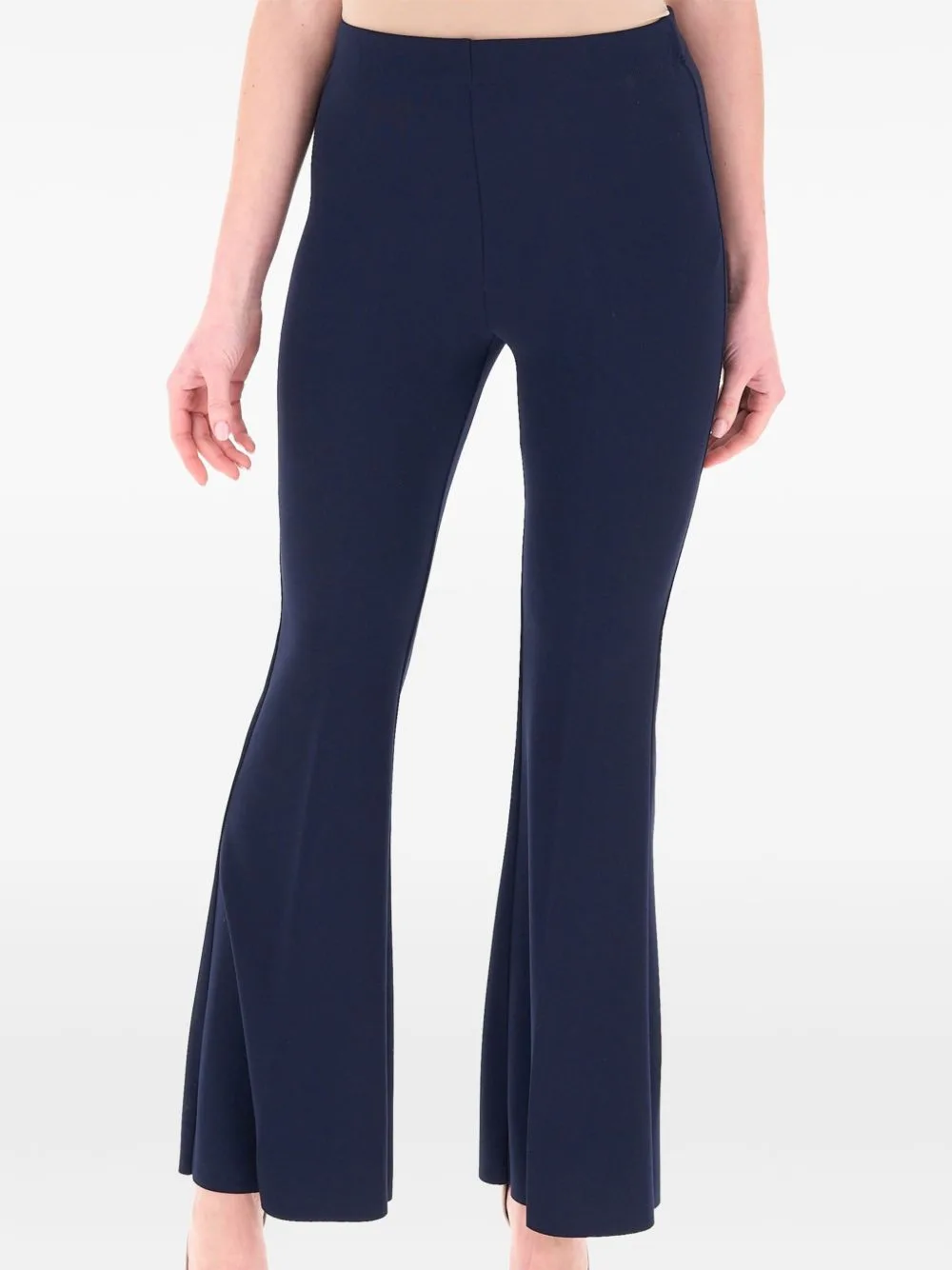 Flared-Leg Trousers by VICOLO