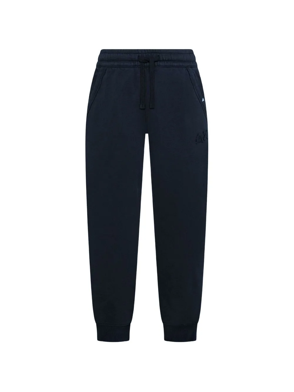 Drawstring-Waist Embroidered-Logo Track Pants by SUN68 KIDS
