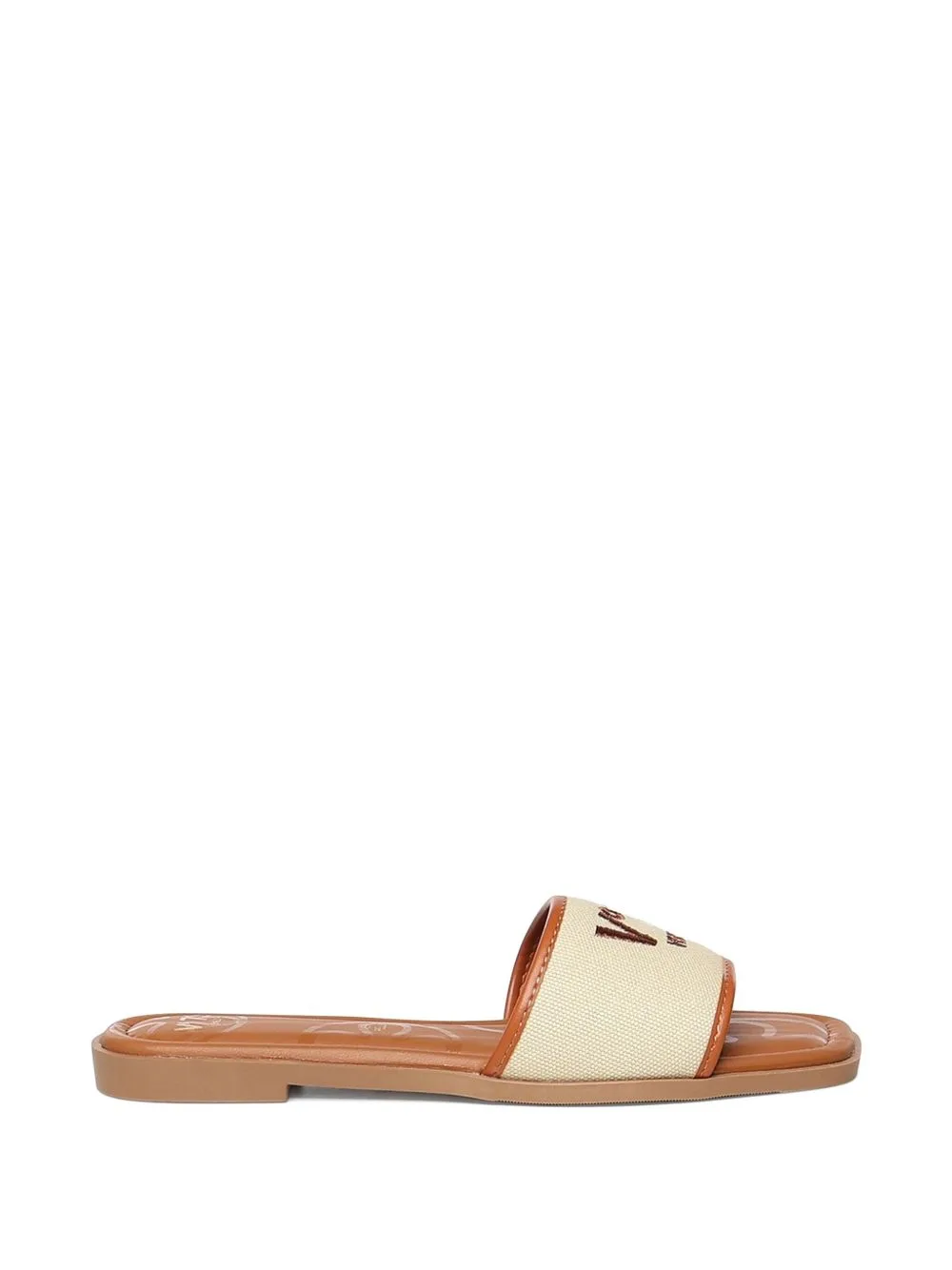 Ciabatta Fascia Responsible 73 Logo-Embroidered Sandals by V°73