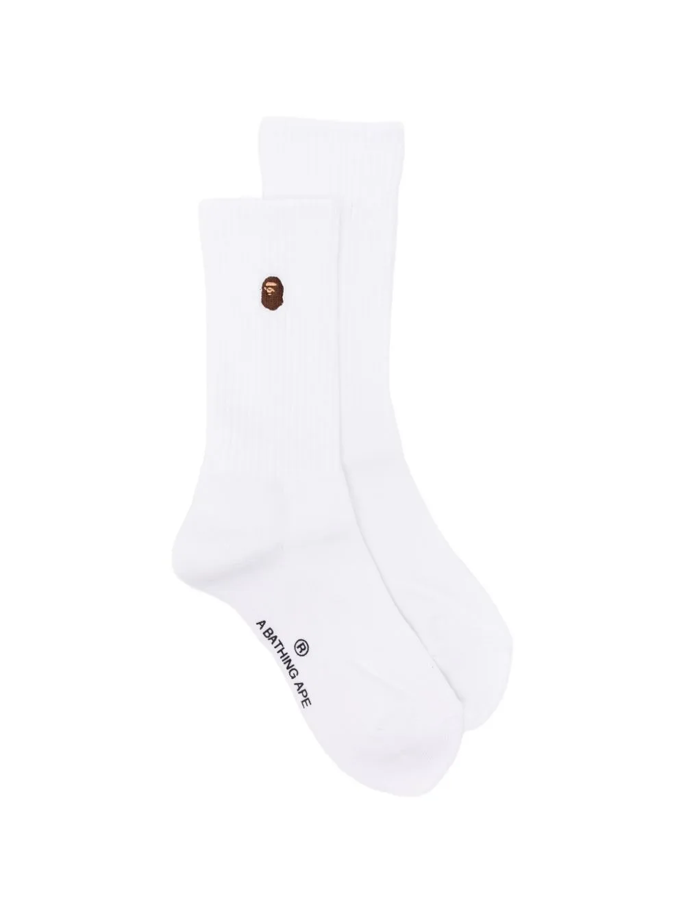 Logo-Embroidered Socks by A BATHING APE®
