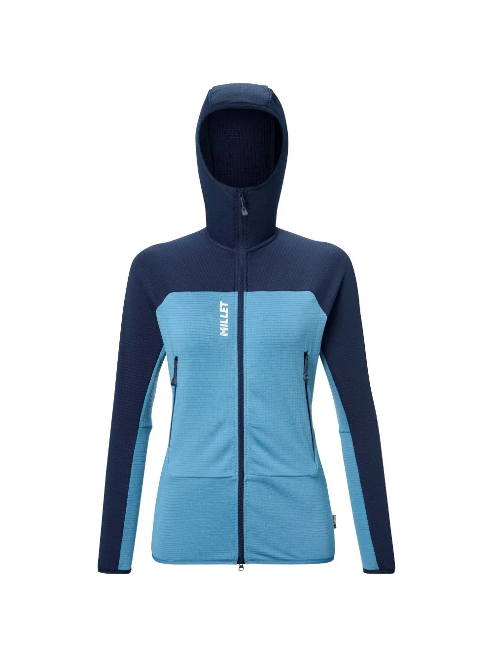 Waffle-Knit Panelled Hooded Jacket by Pascal Millet