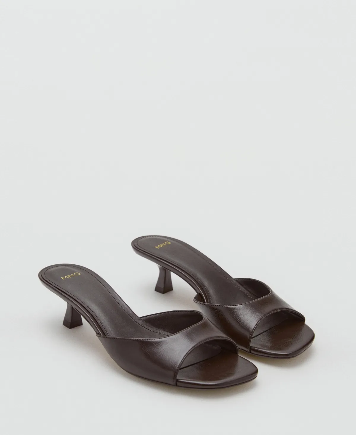Kitten Heel Sandals by Mango