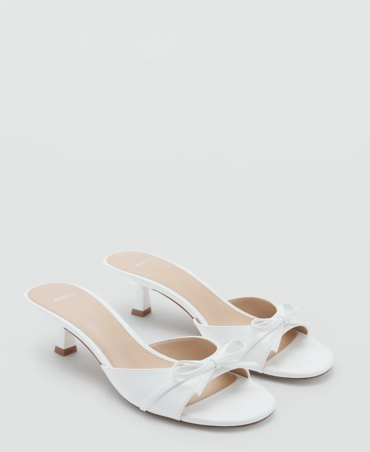 Bow Heel Sandals by Mango