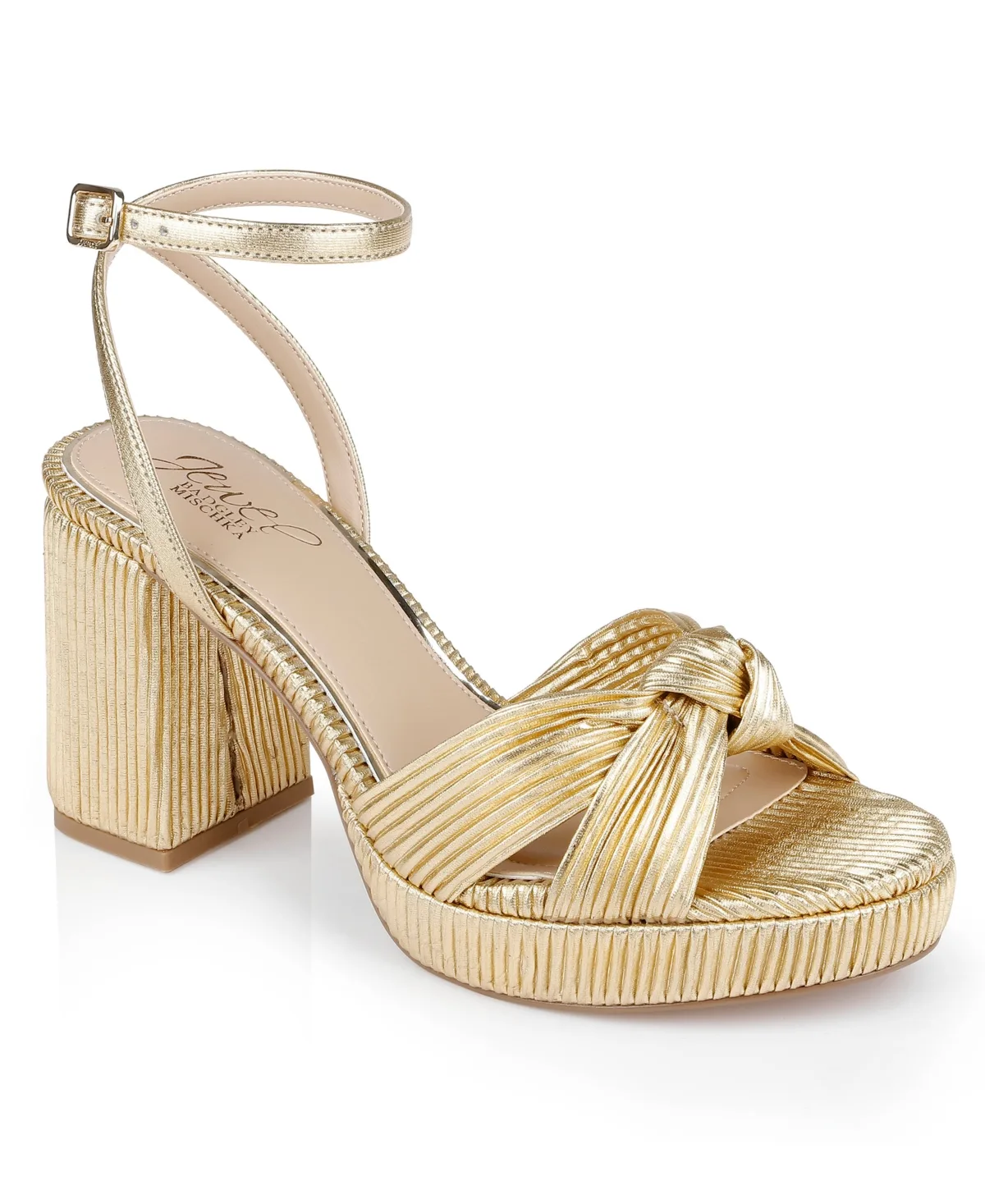 Tyler Platform Sandals by Jewel Badgley Mischka