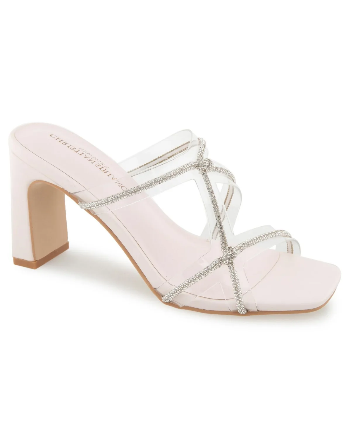 Foxay Block Heel Sandal by Christian Siriano