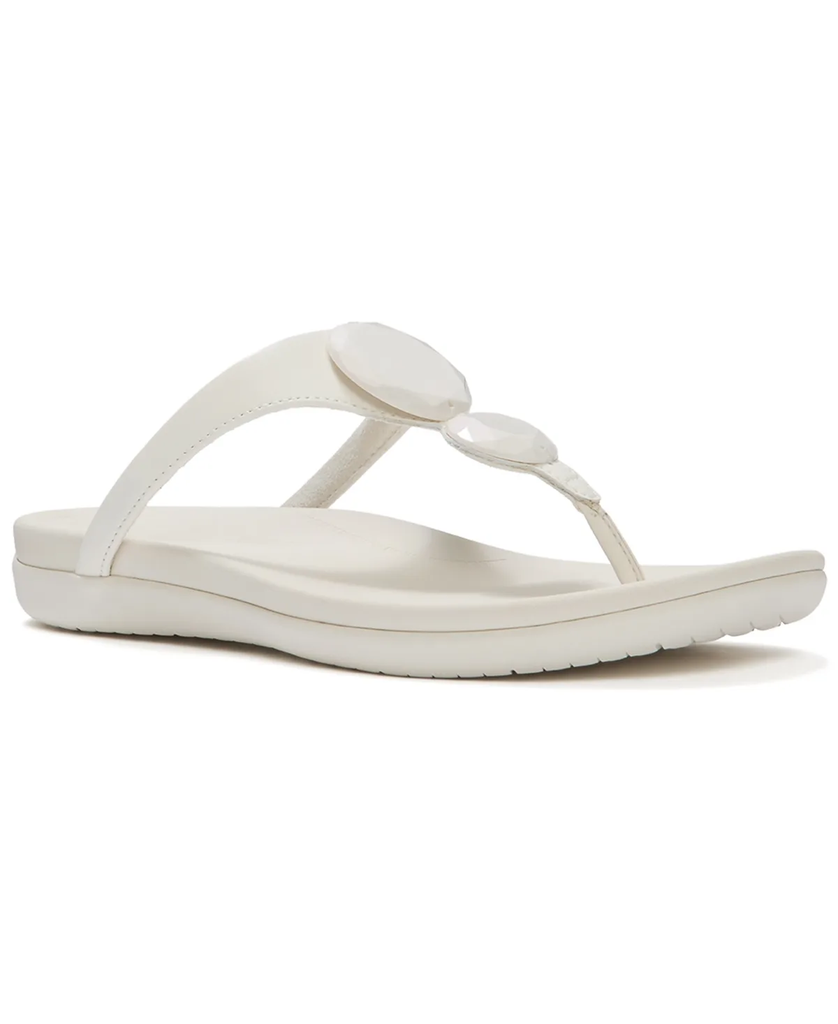 Solay Glossy-Disc Toe-Post Sandals by Fitflop