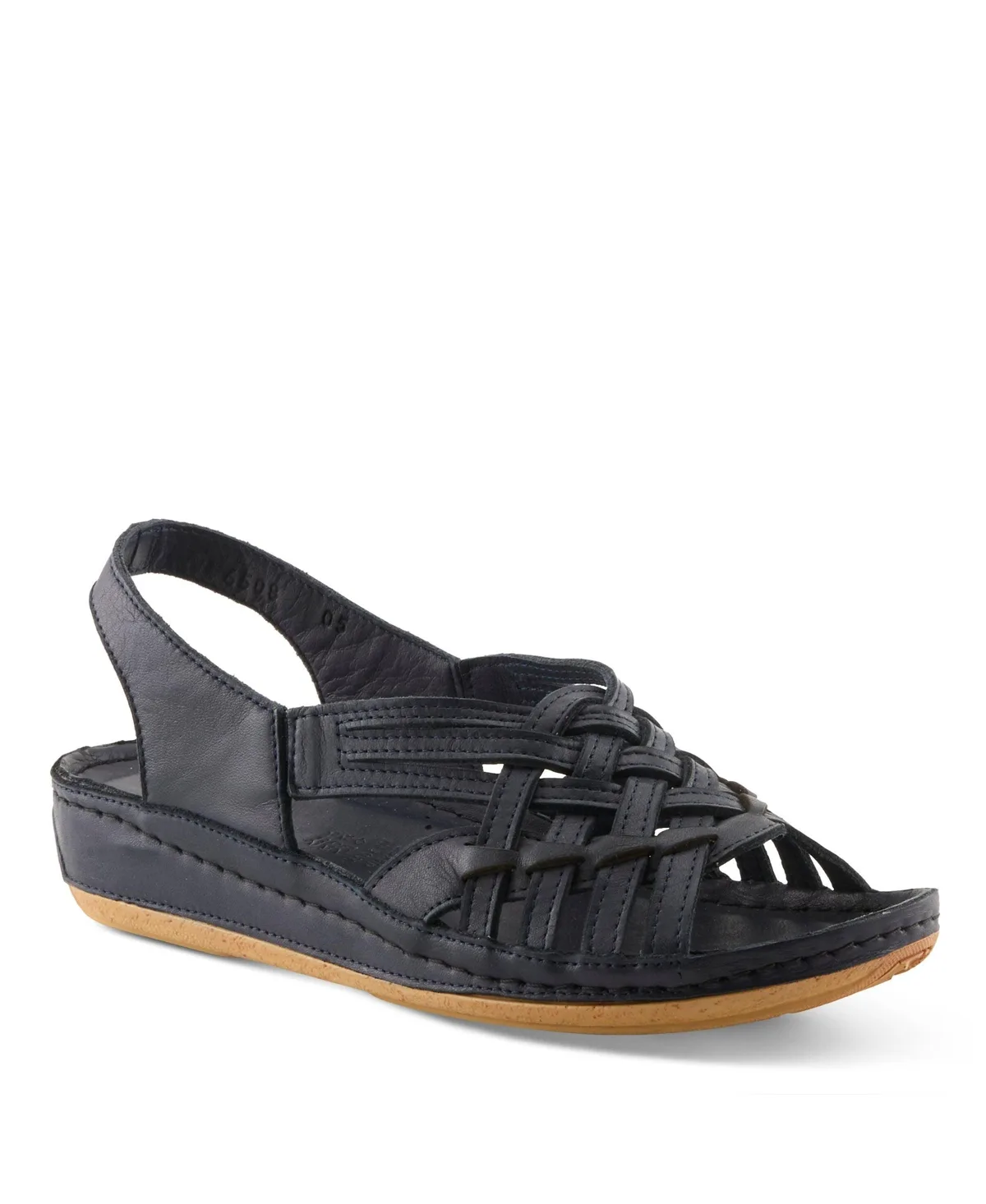 Choi Wedge Sandal with Soft Insole by Spring Step