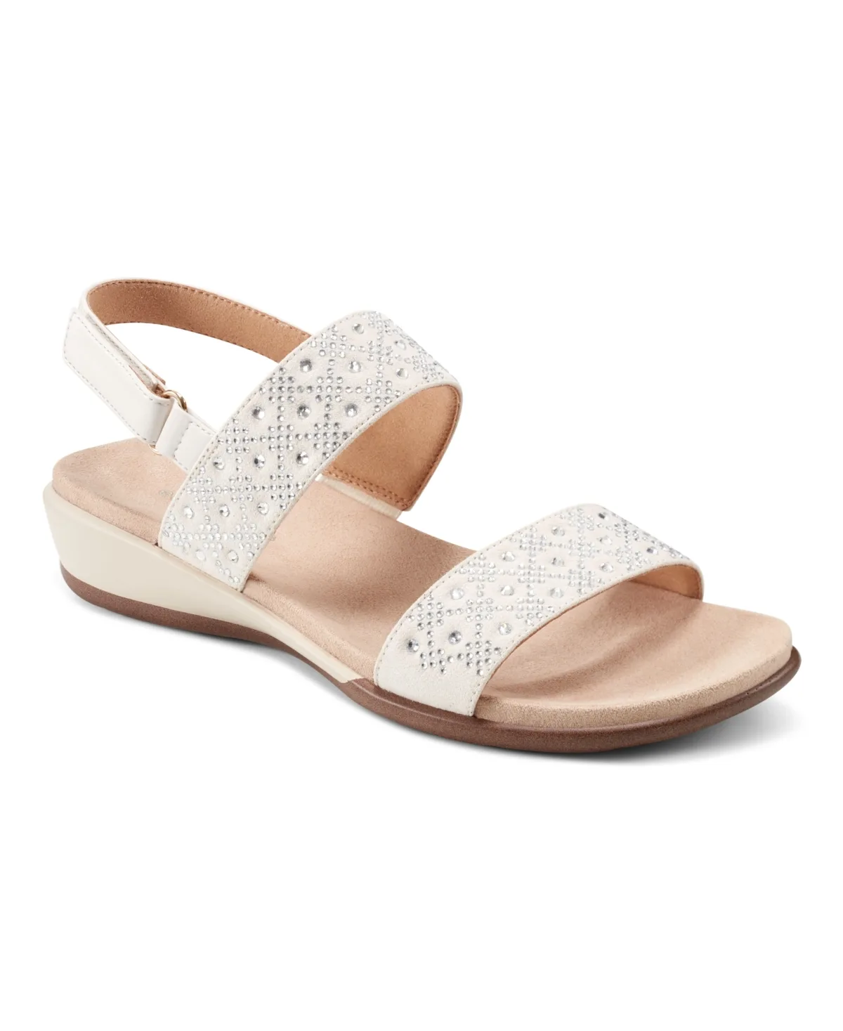 Haisley Embellished Slingback Sandals by Easy Spirit