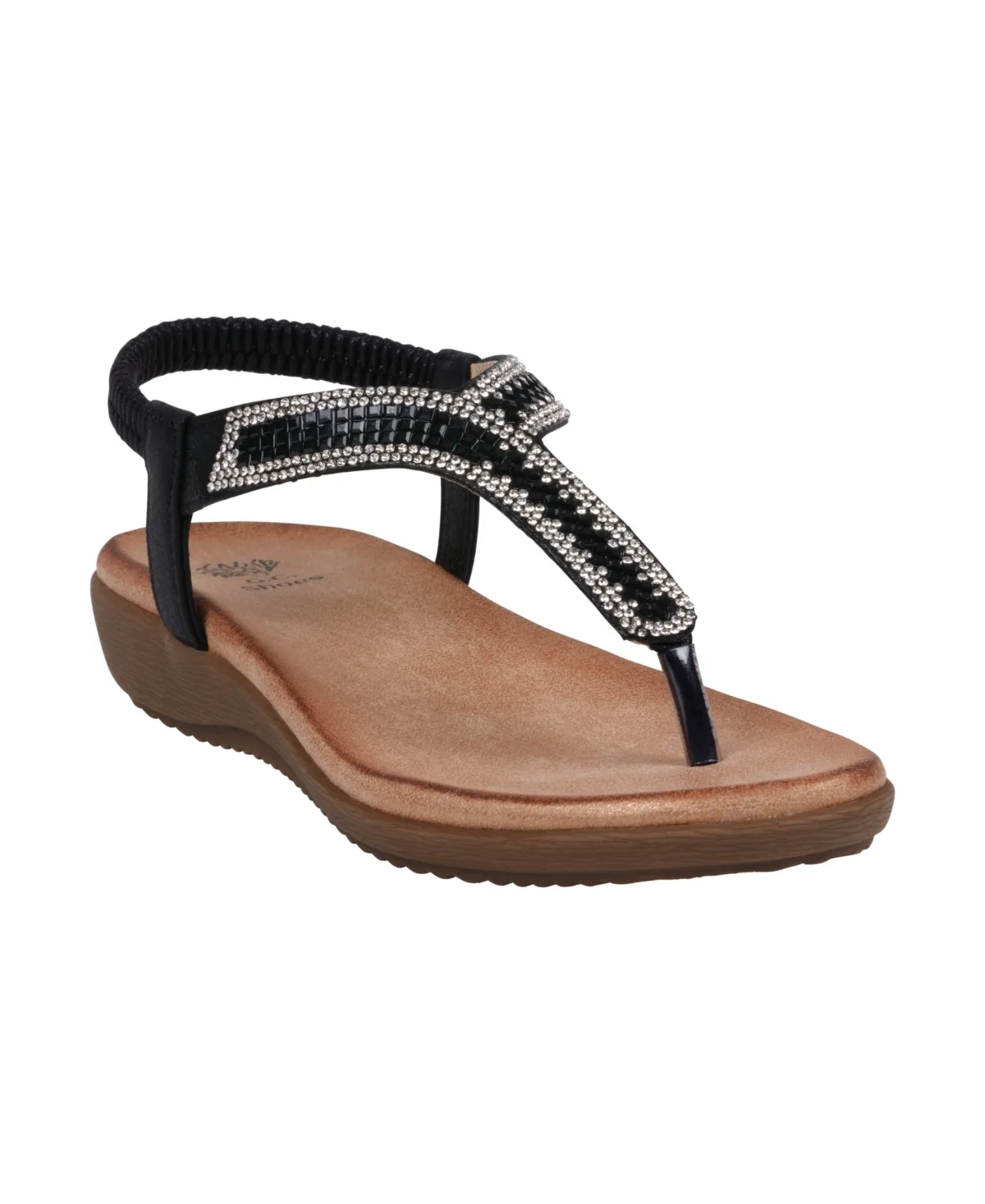 Lori Embellished Flat Sandals by Gc Shoes