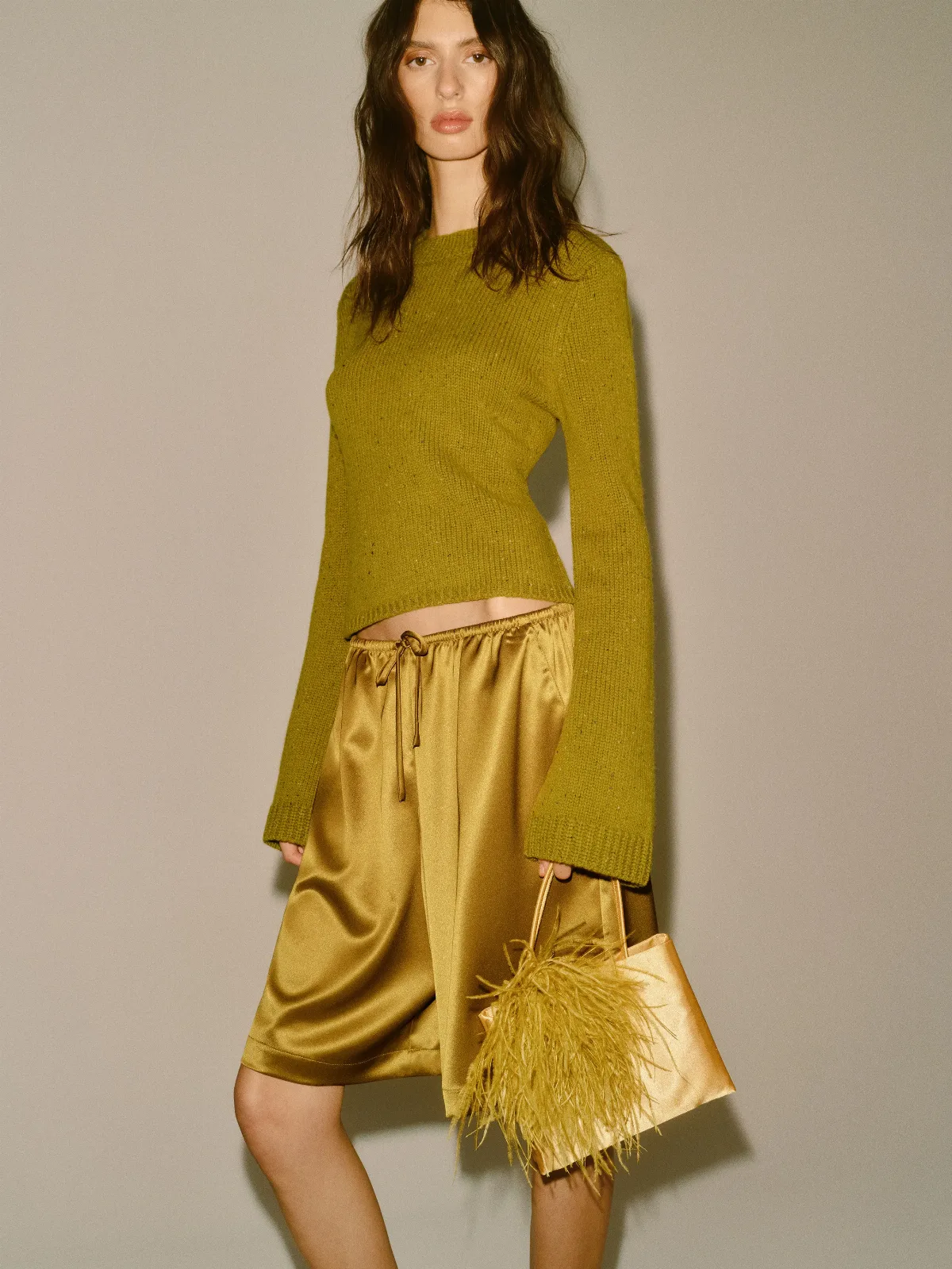 Ashley Regenerative Wool Crew Sweater by Reformation