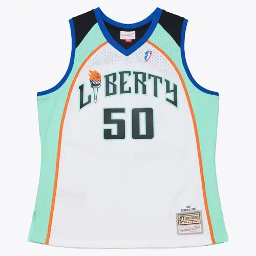 Mitchell & Ness Rebecca Lobo New York Liberty Court Origins Swingman Jersey by Mitchell & Ness