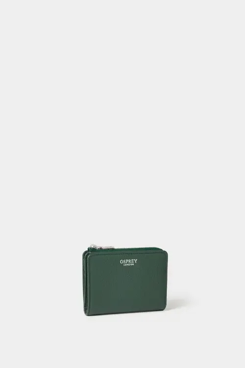 The Core Medium Leather Zip Matinee Wallet by Osprey London