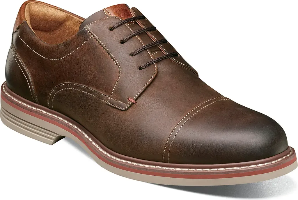 Norwalk Cap Toe Derby by Florsheim
