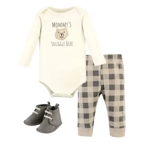 Bodysuit, Pants and Shoe by Hudson Baby