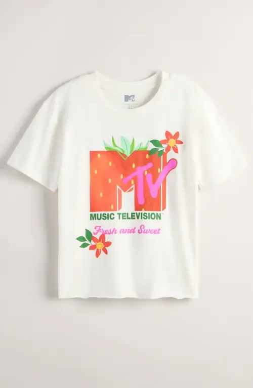 Crop Graphic T-Shirt by Treasure & Bond