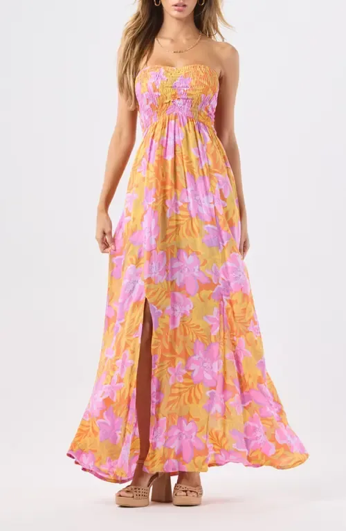 Emilia Strapless Maxi Dress by Tiare Hawaii