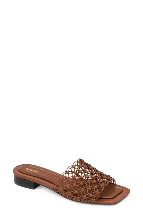 Mabel Slide Sandal by Reiss