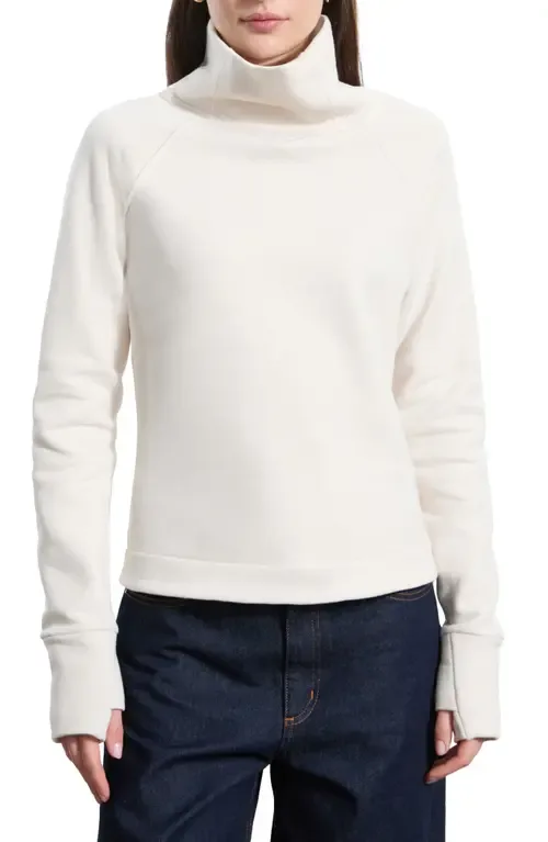 Washington Mock Neck Sweatshirt by Marcella