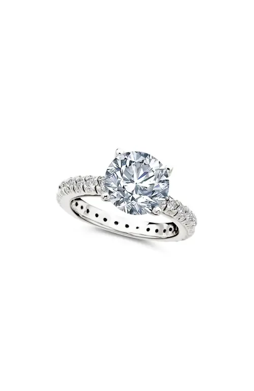 Brilliant Cubic Zirconia Ring with Pavé by Crislu