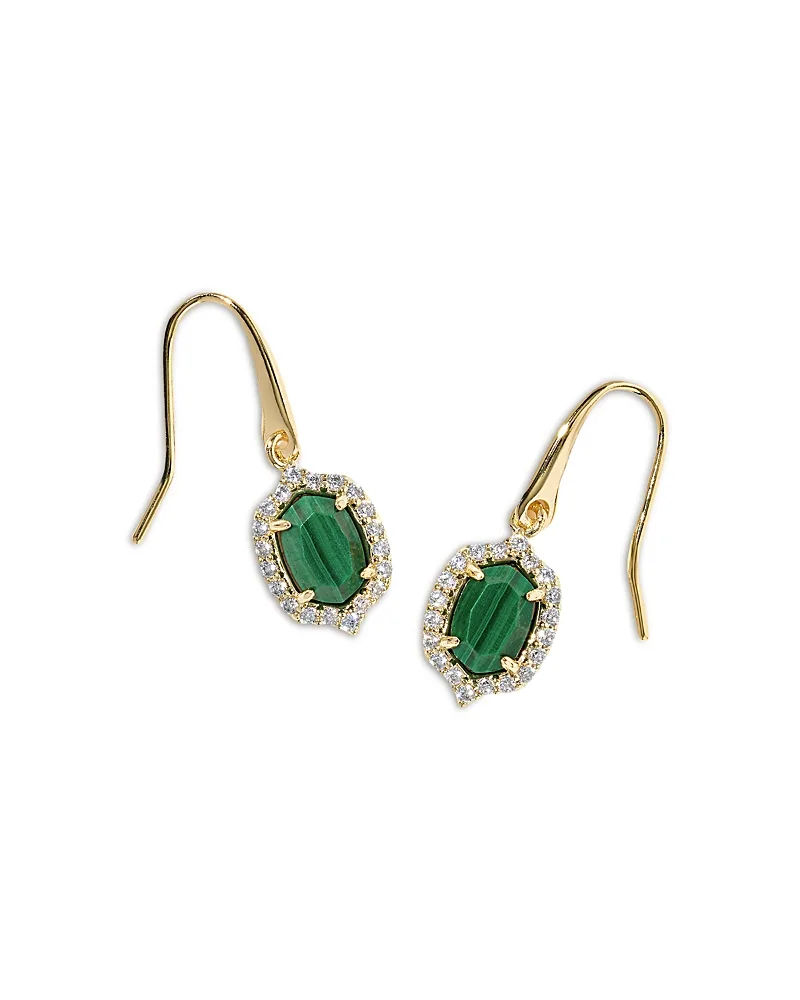 Daphne Crystal Frame Drop Earrings by Kendra Scott