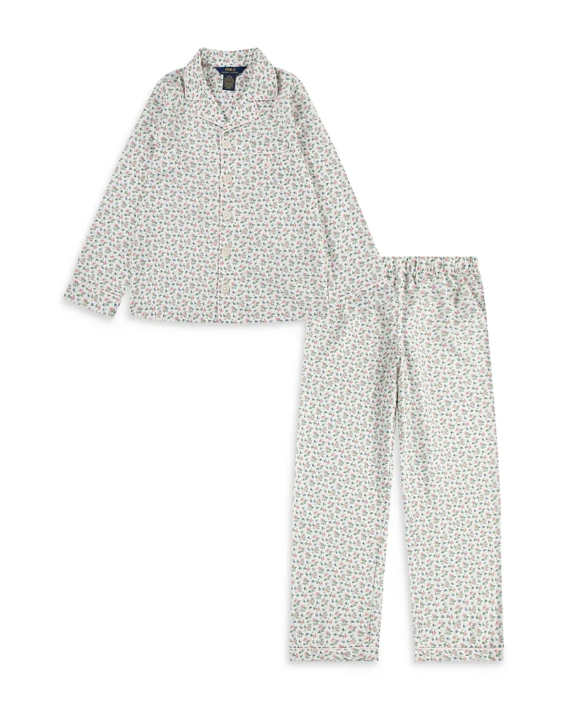 Woven Long Sleeve Pajama Set by Polo Ralph Lauren