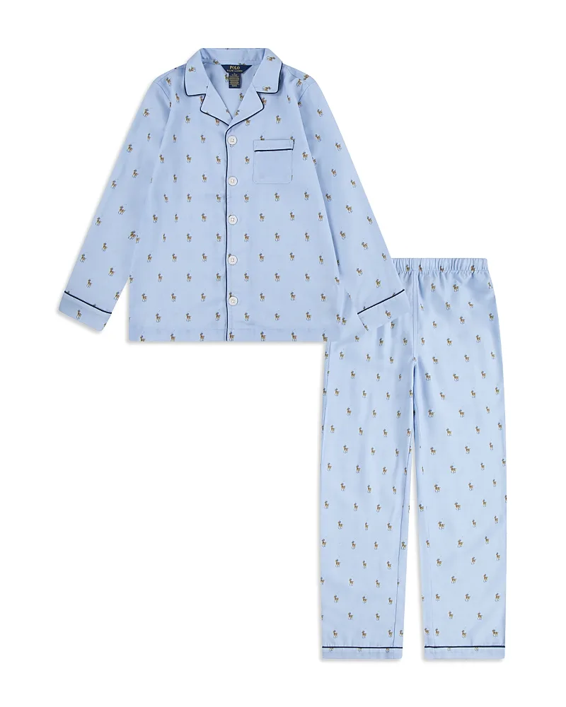 Woven Long Sleeve Coat and Pants Set by Polo Ralph Lauren