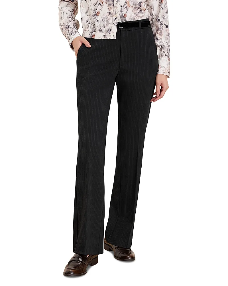 Exeter Pinstripe Bootcut Pants by Nic+Zoe
