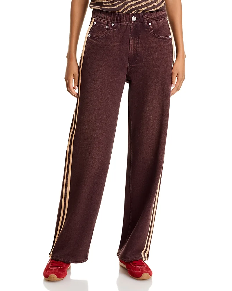 Miramar High Rise Cotton Terry Track Sweatpant Jeans by rag & bone