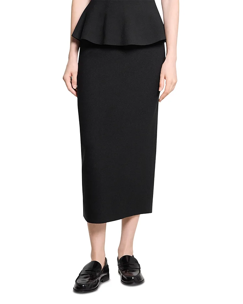 Slim Midi Pencil Skirt by Theory