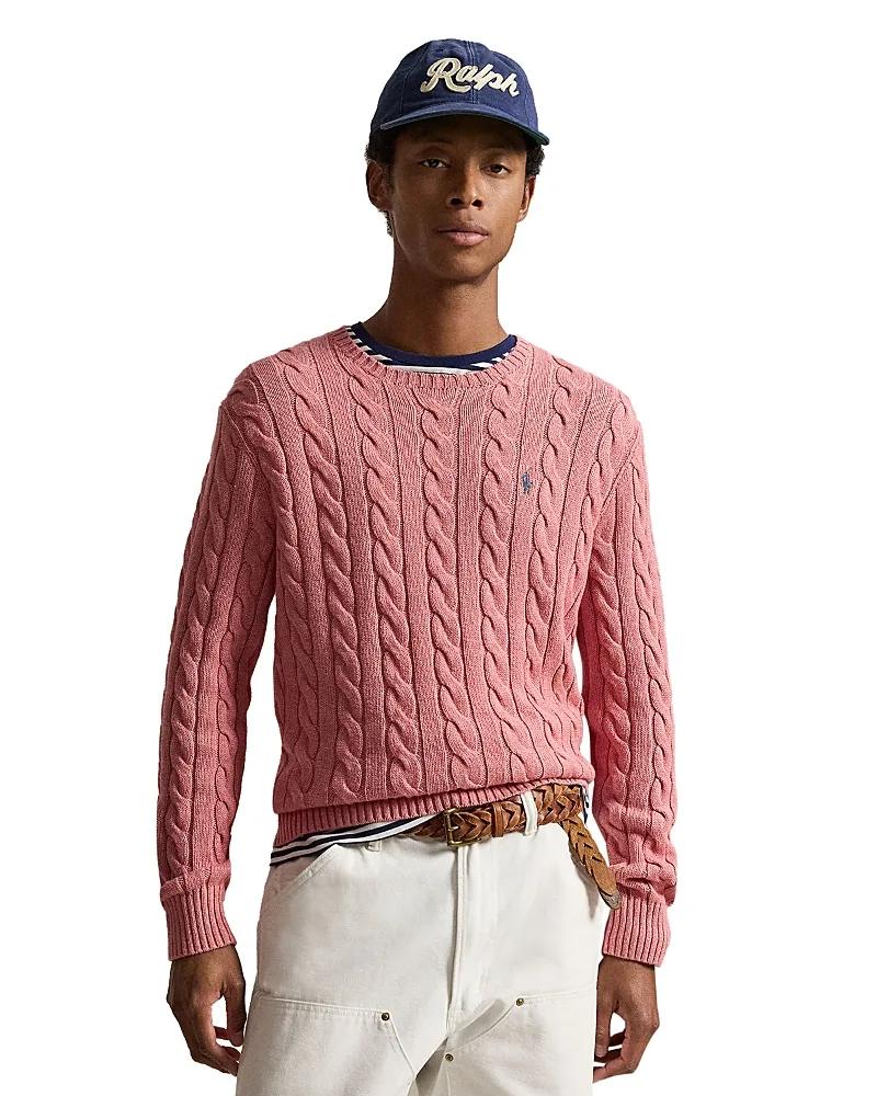 Cable Knit Cotton Sweater by Polo Ralph Lauren