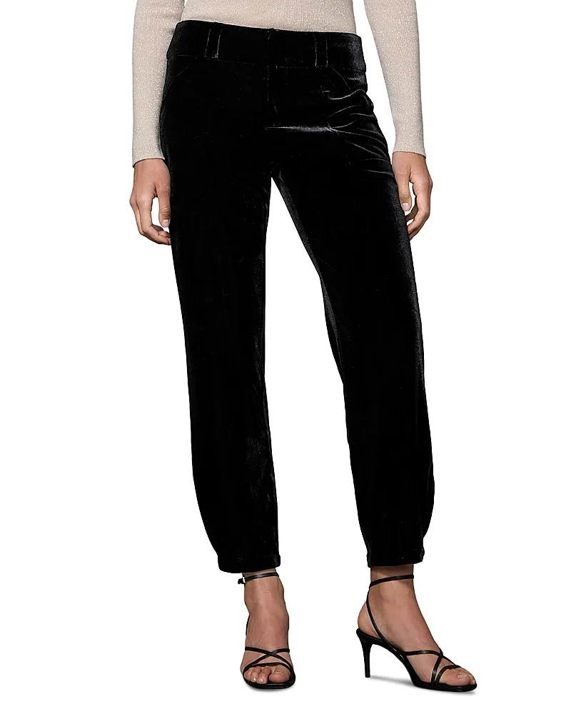 Sphere High Rise Velvet Pants by Sanctuary