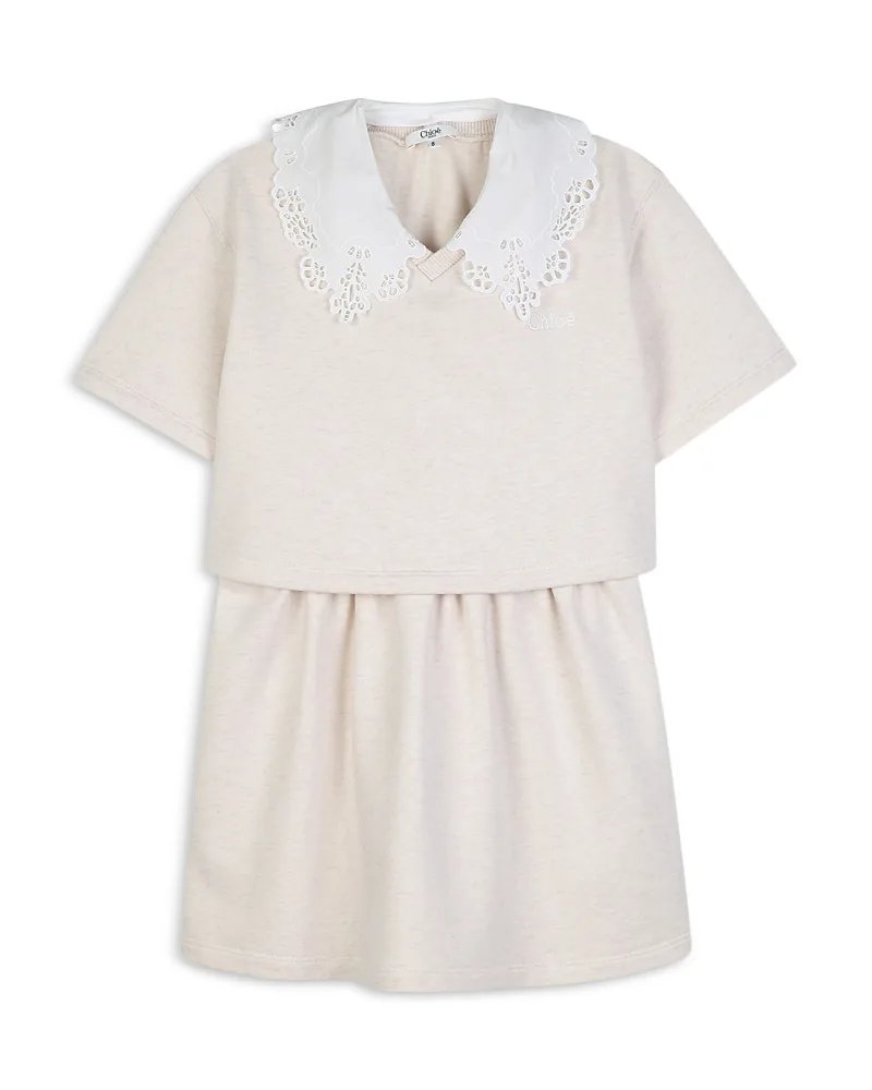 Peter Pan Collar Cotton Dress by Chloé