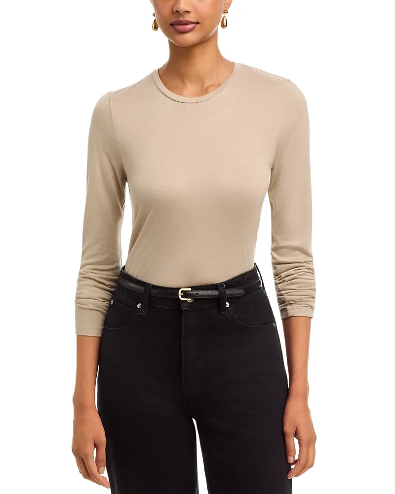 Long Sleeve Tee by Majestic
