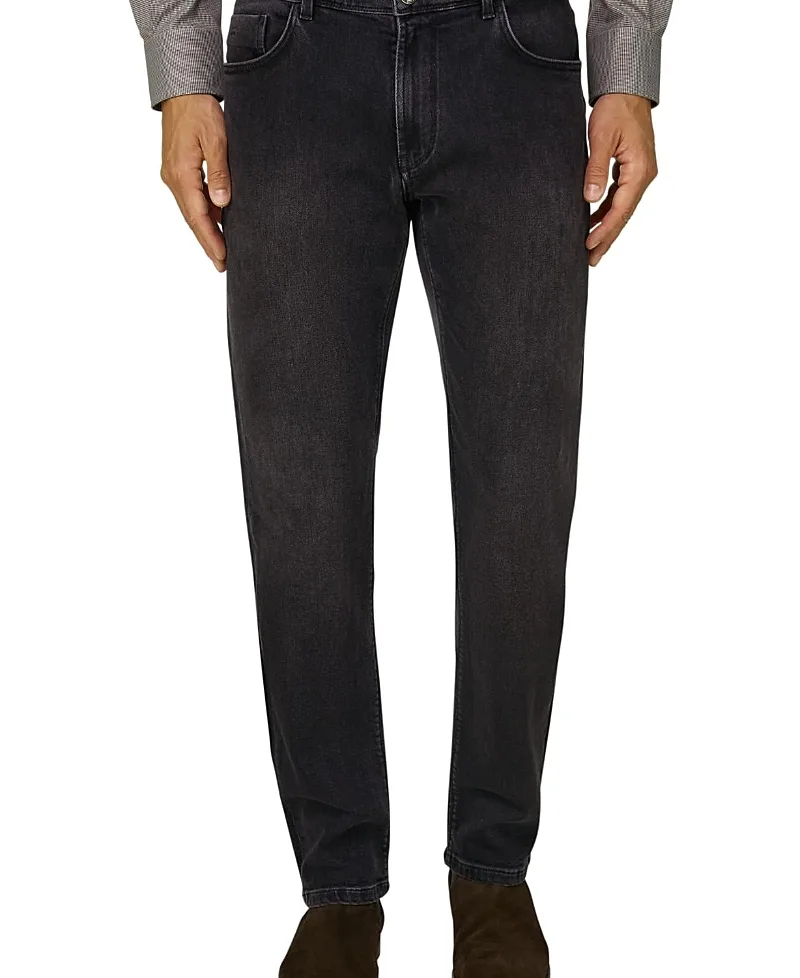 Straight Jeans Dark Wash by Boggi Milano