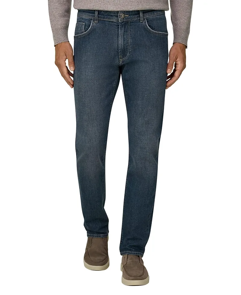Straight Jeans Medium Wash by Boggi Milano