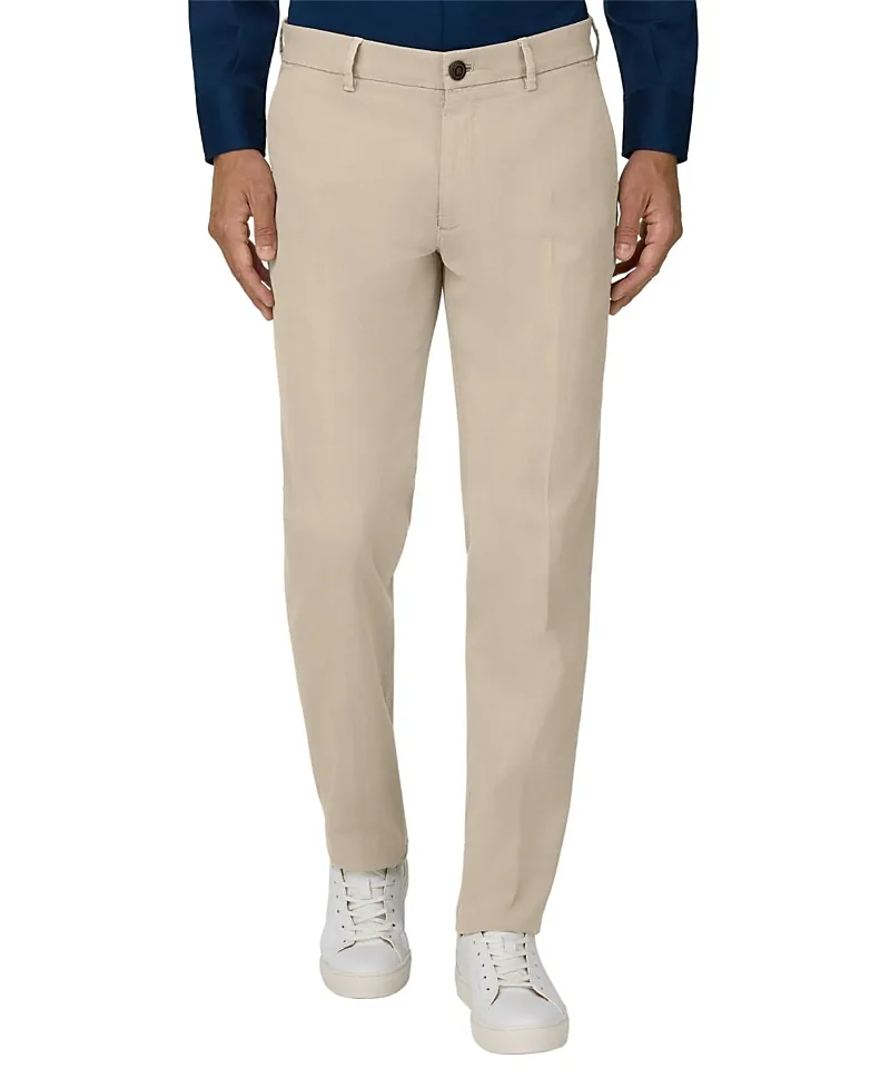 Stretch Cotton Trousers by Boggi Milano