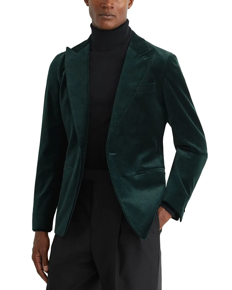 Aspara Cotton Blend Classic Fit Blazer by Reiss