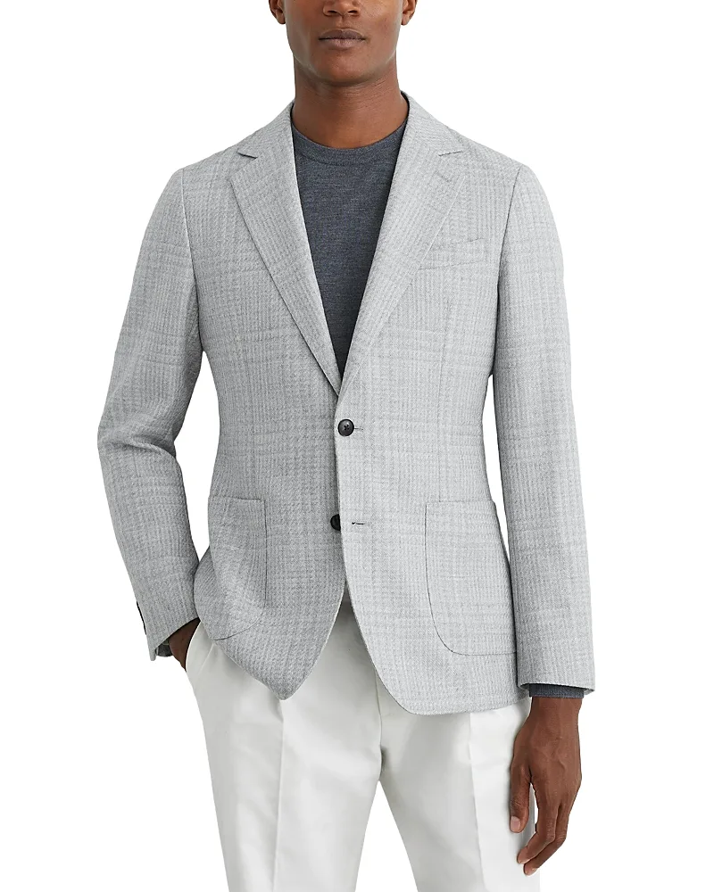 Joe Tailored Fit Check Blazer by Reiss