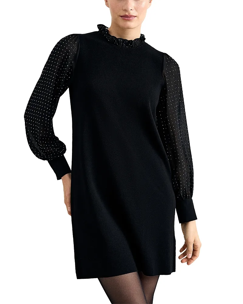 Thea Hot Fix Embellished Mini Dress