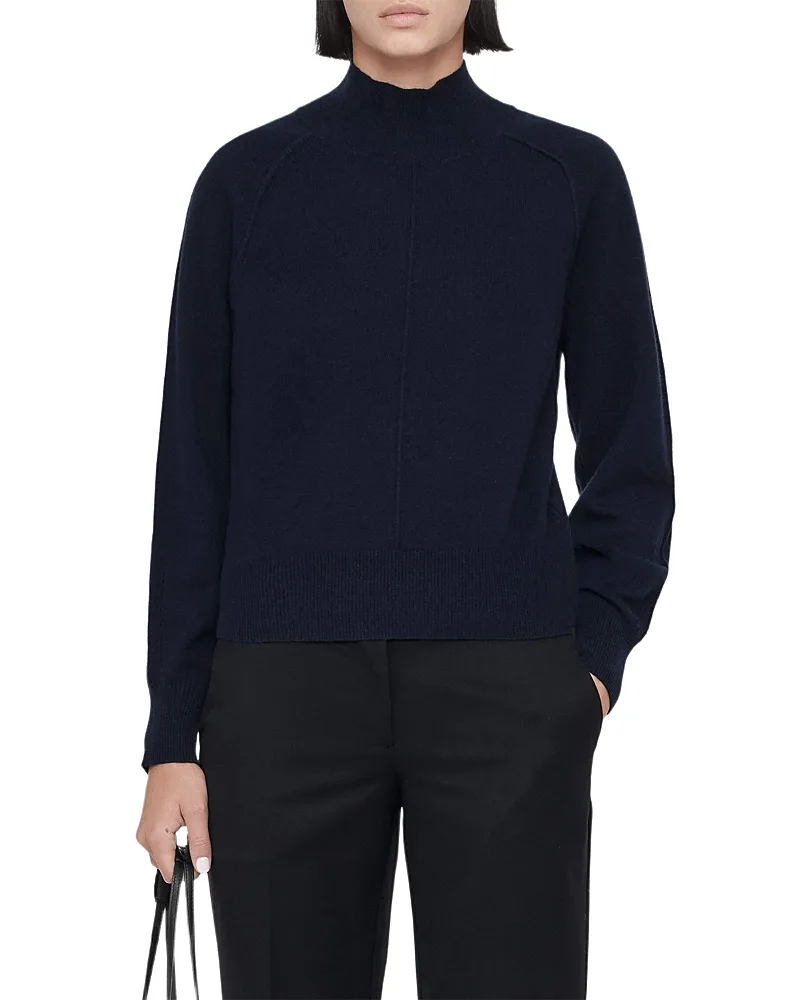 Fedi Cashmere & Wool Mock Neck Sweater by AllSaints