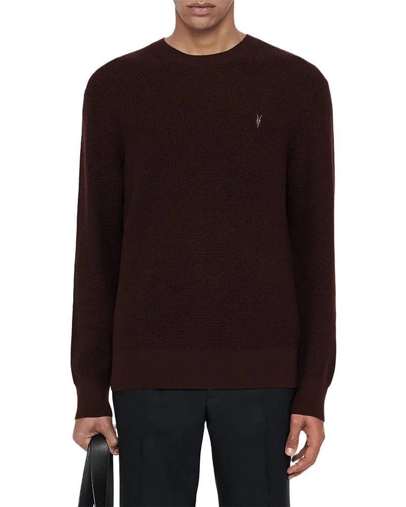 Waffle Crewneck Sweater by AllSaints