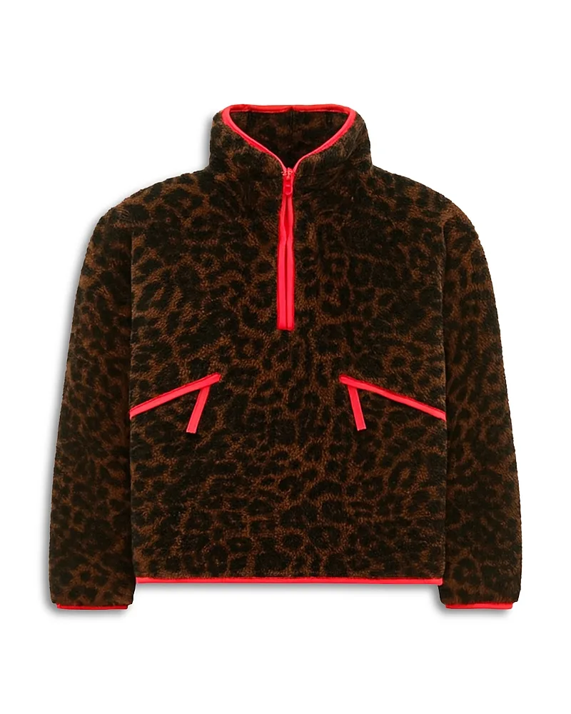 Milly Three Quarter Zip Sherpa Pullover by Katiejnyc