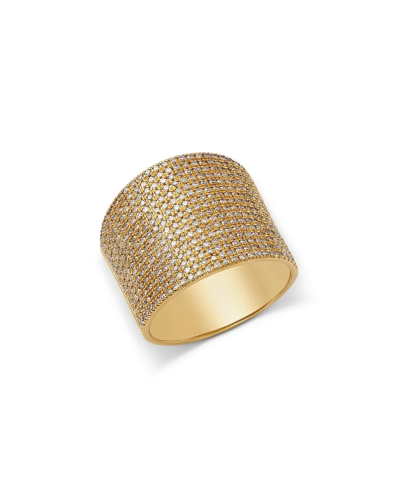 Diamond Multirow Wide Width Ring in 14K Yellow Gold, 1.22 Tcw by Bloomingdales Fine Collection