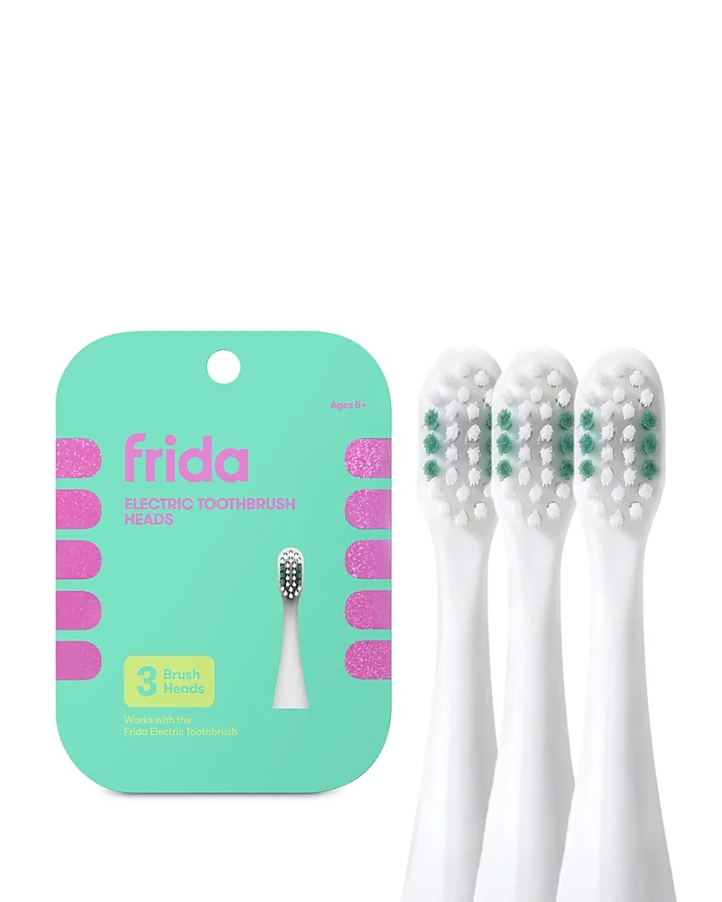 Frida for Kids Electric Toothbrush Heads, 3 Pack by Frida Baby