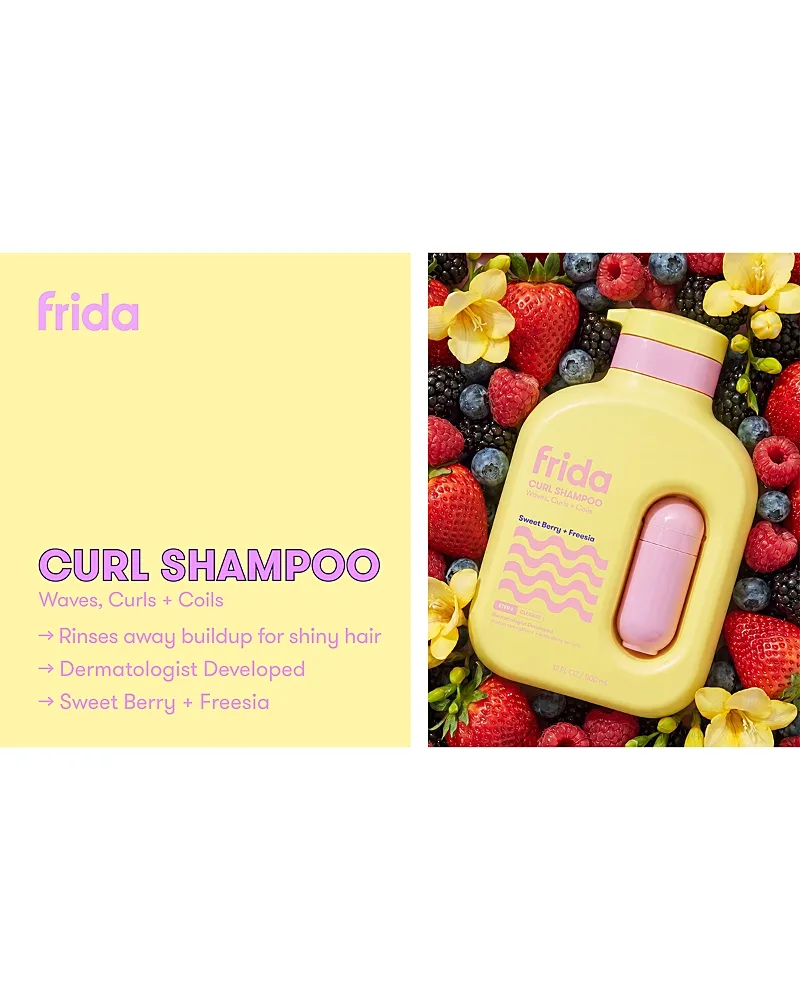 Frida for Kids Curl Shampoo, Curly Hair Care, 17 oz by Frida Baby