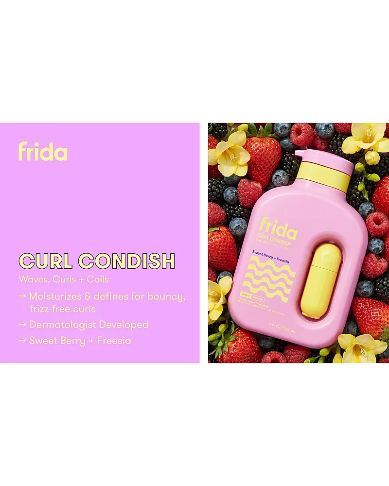 Frida for Kids Curl Conditioner, Curly Hair Care, 17 oz by Frida Baby