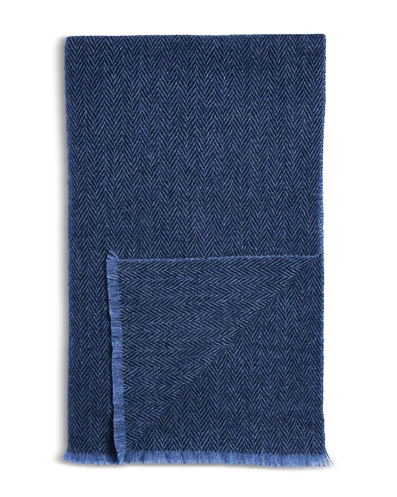 Herringbone Cashmere Scarf by Vince