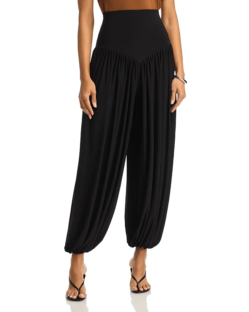 Kenny High Waist Harem Pants by Norma Kamali