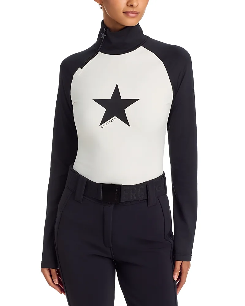 Hoshi Ski Pully Two Tone Top by Goldbergh